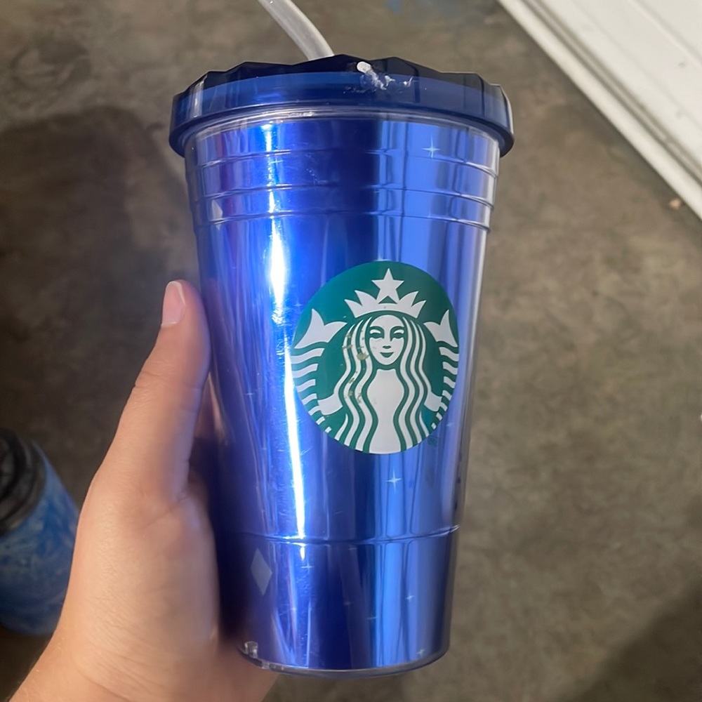Starbucks Disneyland 60th Diamond Anniversary 16ox Tumbler Disney No Straw